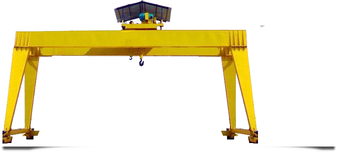Gantry-crane - Gantry Crane Png (689x310), Png Download