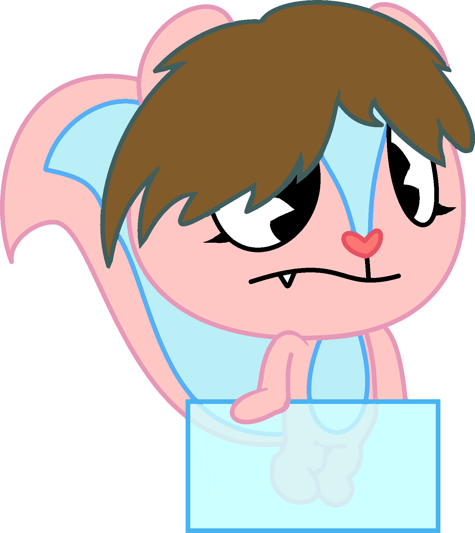 Icicles - Cartoon (1538x1726), Png Download
