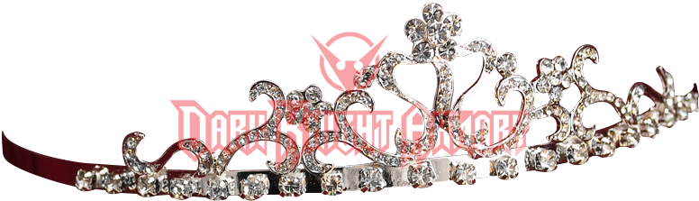 Curling Floral Princess Tiara - Tiara (775x775), Png Download