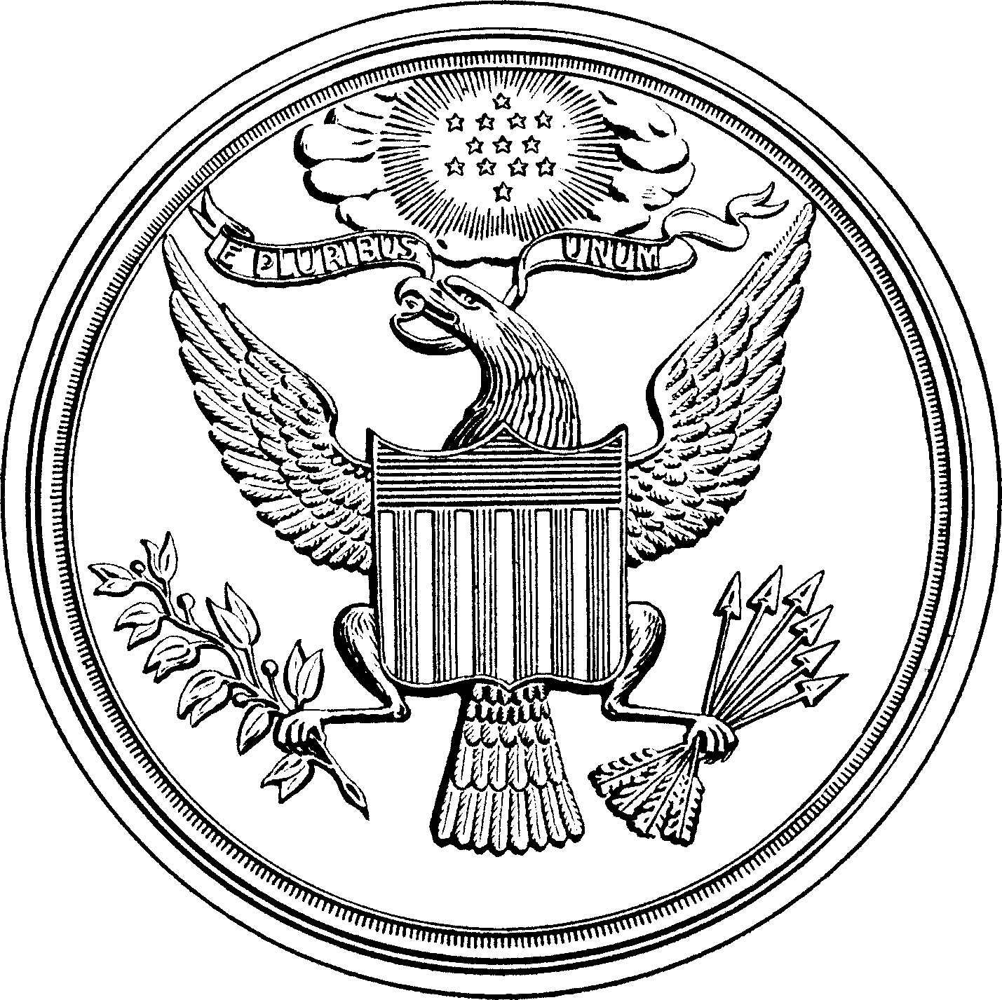 28 Collection Of U - Civil War Union Seal (1429x1427), Png Download
