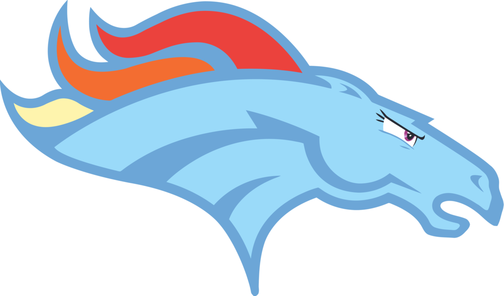 Denver Broncos Clipart Nfl - Denver Broncos Colors (1024x602), Png Download