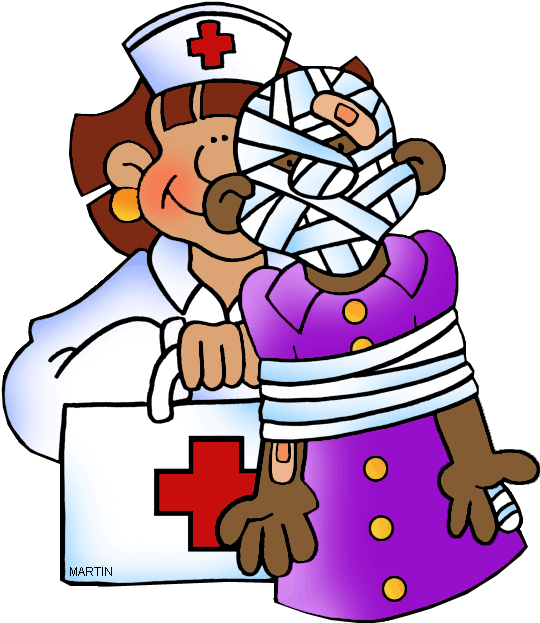 Free School Nurse Clip Art Free Cliparts School Nurse - First Aid Clipart Gif (565x648), Png Download