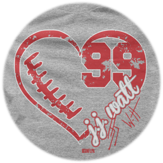 Jj Watt Houston Texans Button And 6" Ribbon (561x561), Png Download