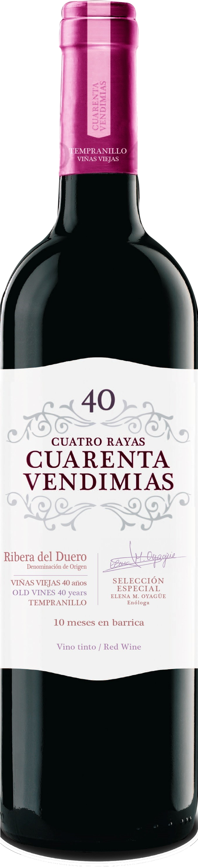 Cuarenta Vendimias Tempranillo (680x3100), Png Download