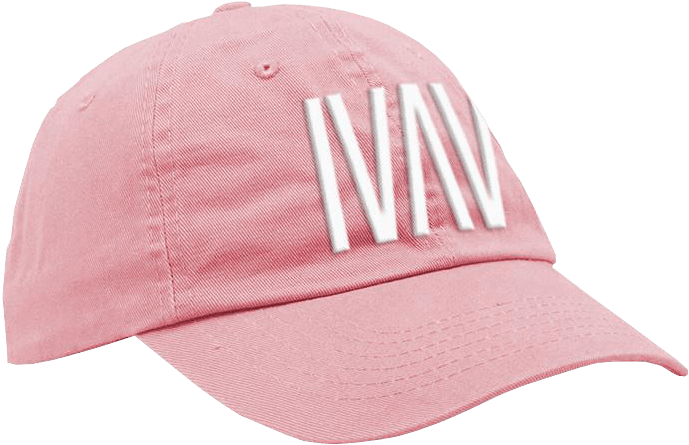 Pink Logo Hat (720x720), Png Download