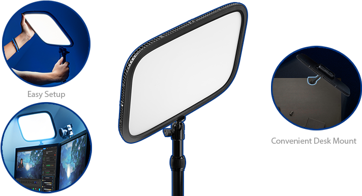 Elgato Durable Metal Clamp Mount (867x385), Png Download