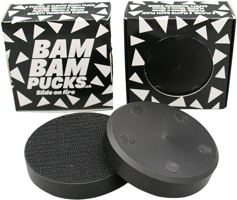 Bam Bam Pucks (1000x809), Png Download