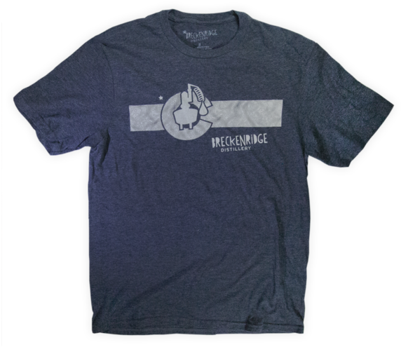 Colorado Flag Topo-shirt (600x600), Png Download