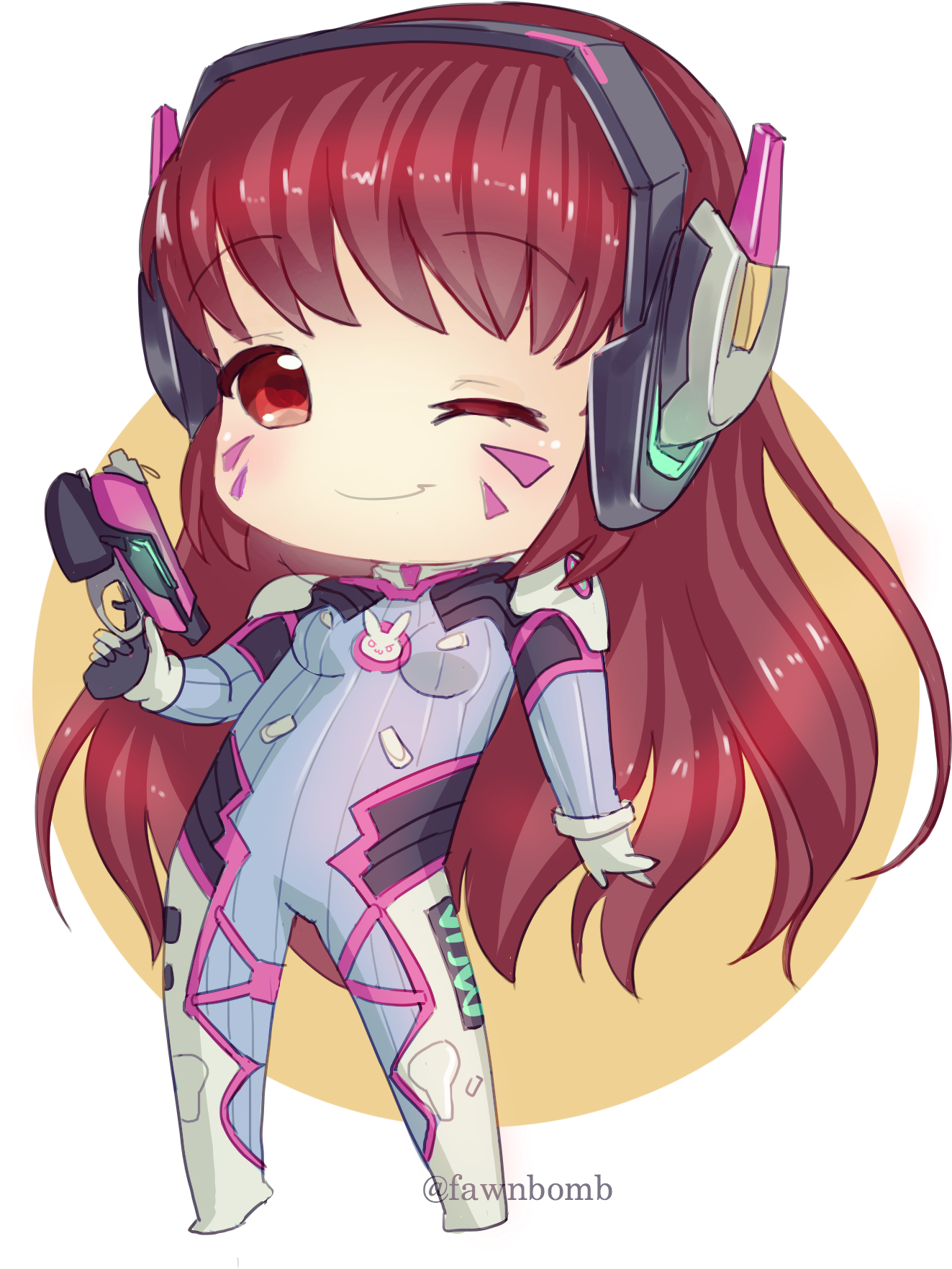 Va Chibi By Fawnbomb (1573x1970), Png Download