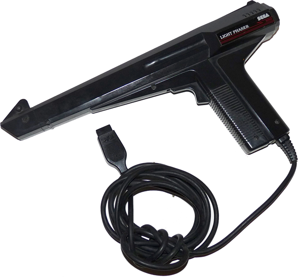 Sega Light Phaser Gun (600x559), Png Download