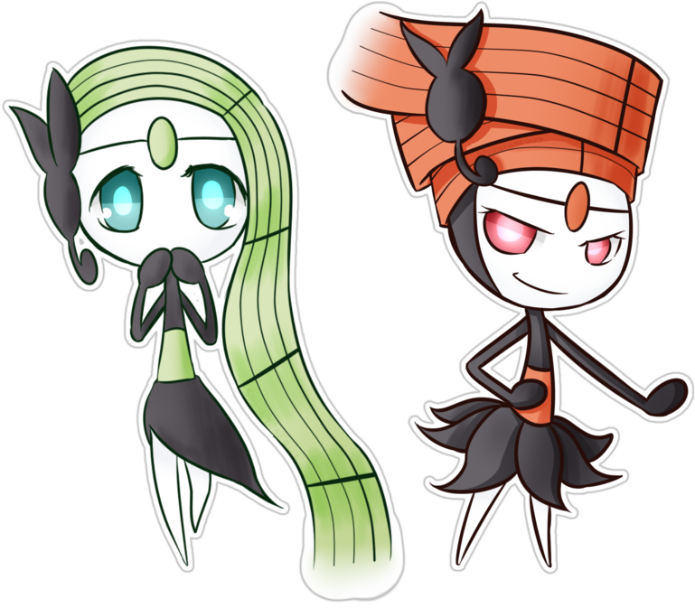 425kib, 900x675, Meloetta (900x675), Png Download