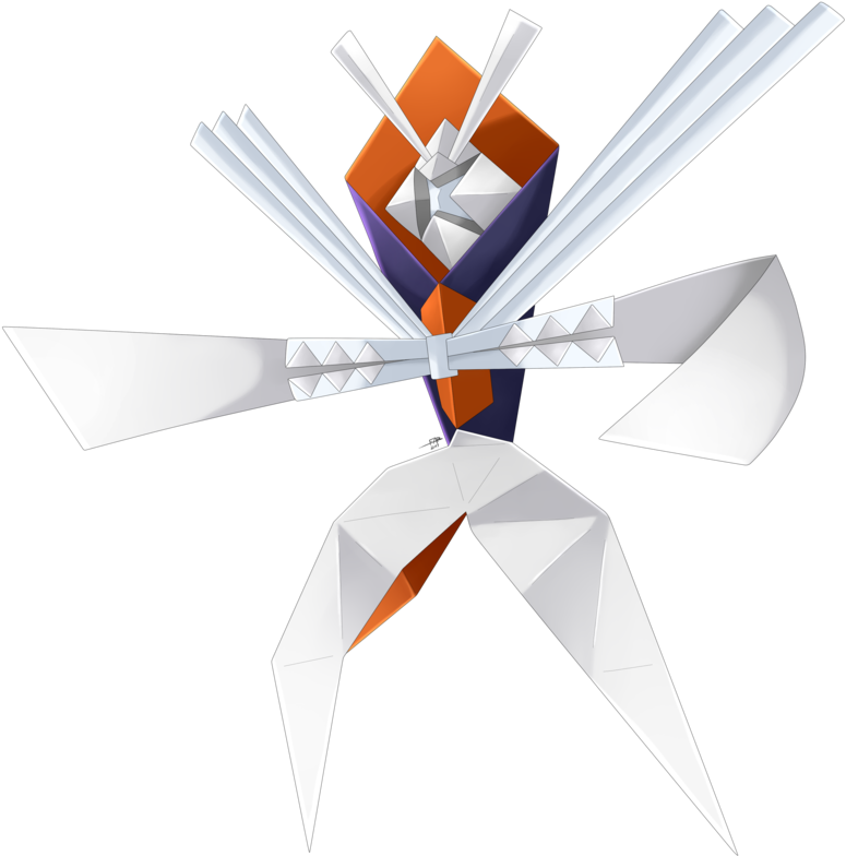 241kib, 800x919, Shiny Kartana By Shinyhunterf-dbtfum4 (800x919), Png Download