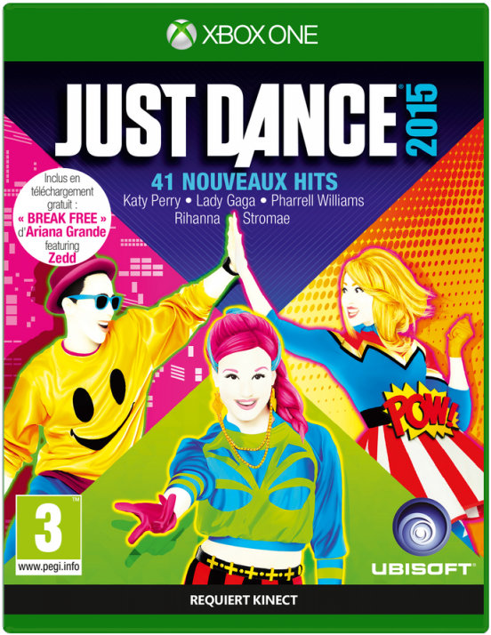 Image Du Jeu Just Dance 2015 Sur Xbox One (800x800), Png Download