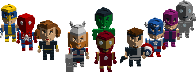Comic Avengers (1122x600), Png Download