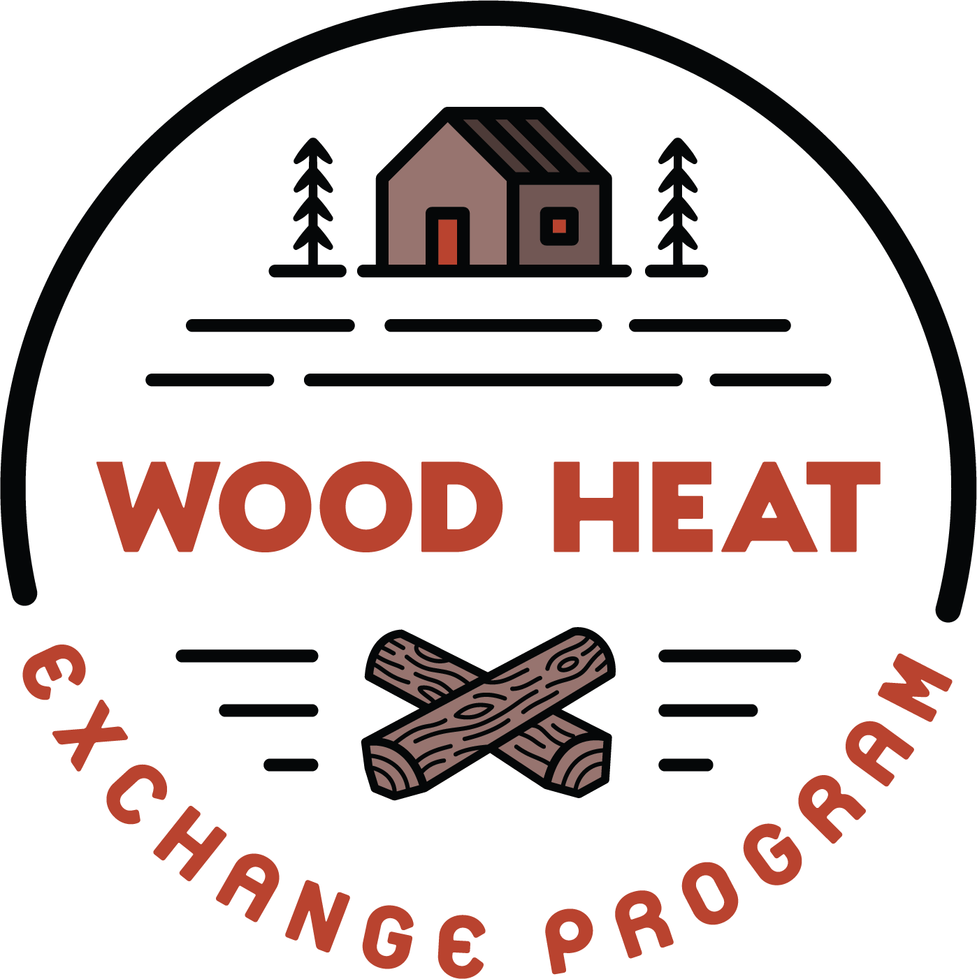 Wood Heat Exchange Logo (1398x1402), Png Download
