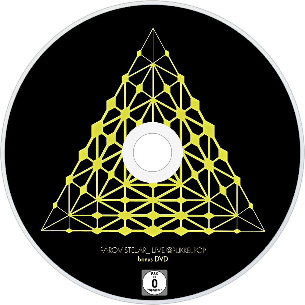 Parov Stelar Live @ Pukkelpop Cd Disc Image (1000x1000), Png Download