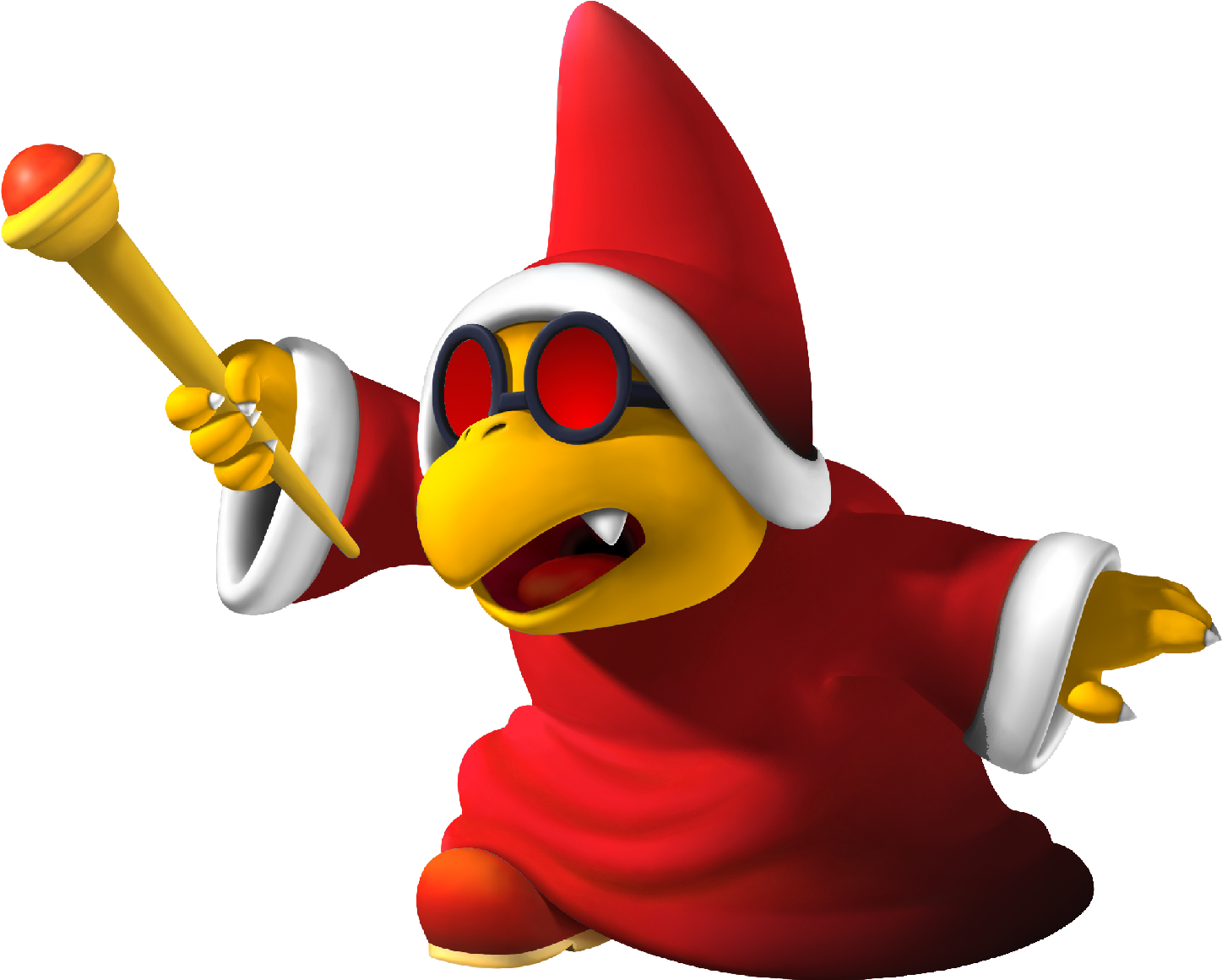 Red Magic Koopa (1554x1205), Png Download