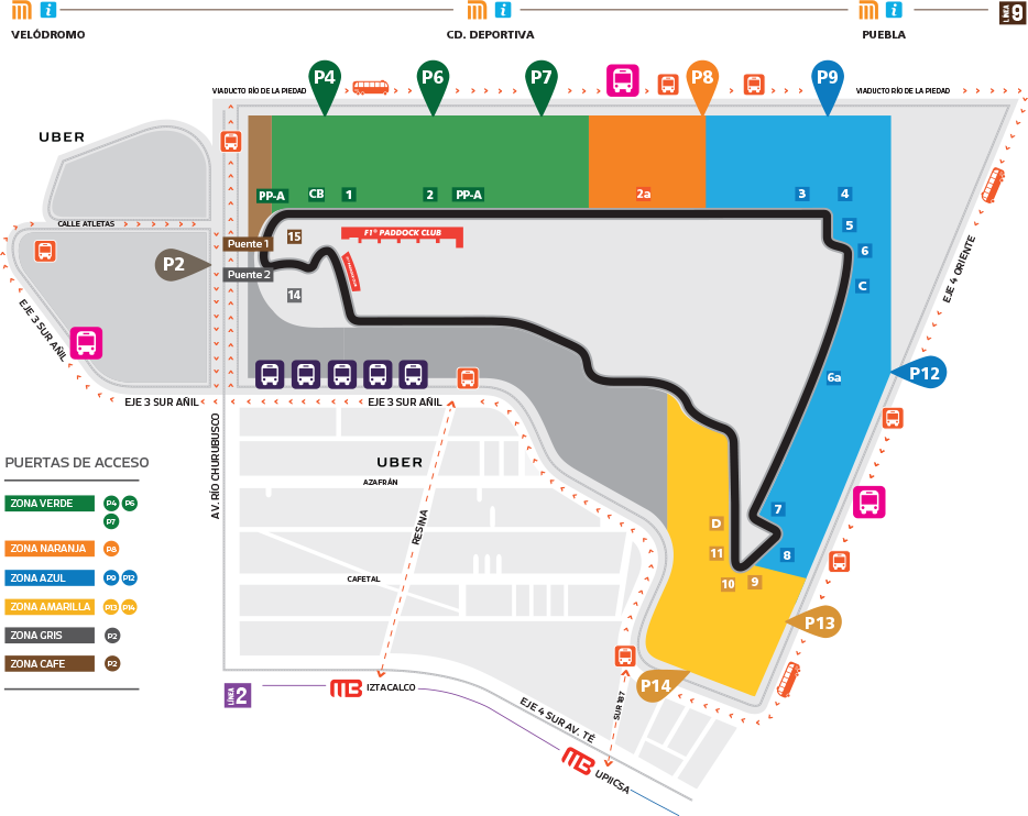Download The Mexico City Metro Map (934x742), Png Download