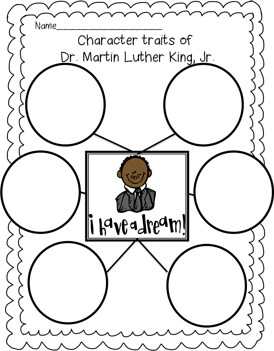 Martin Luther King Freebie (1136x1489), Png Download