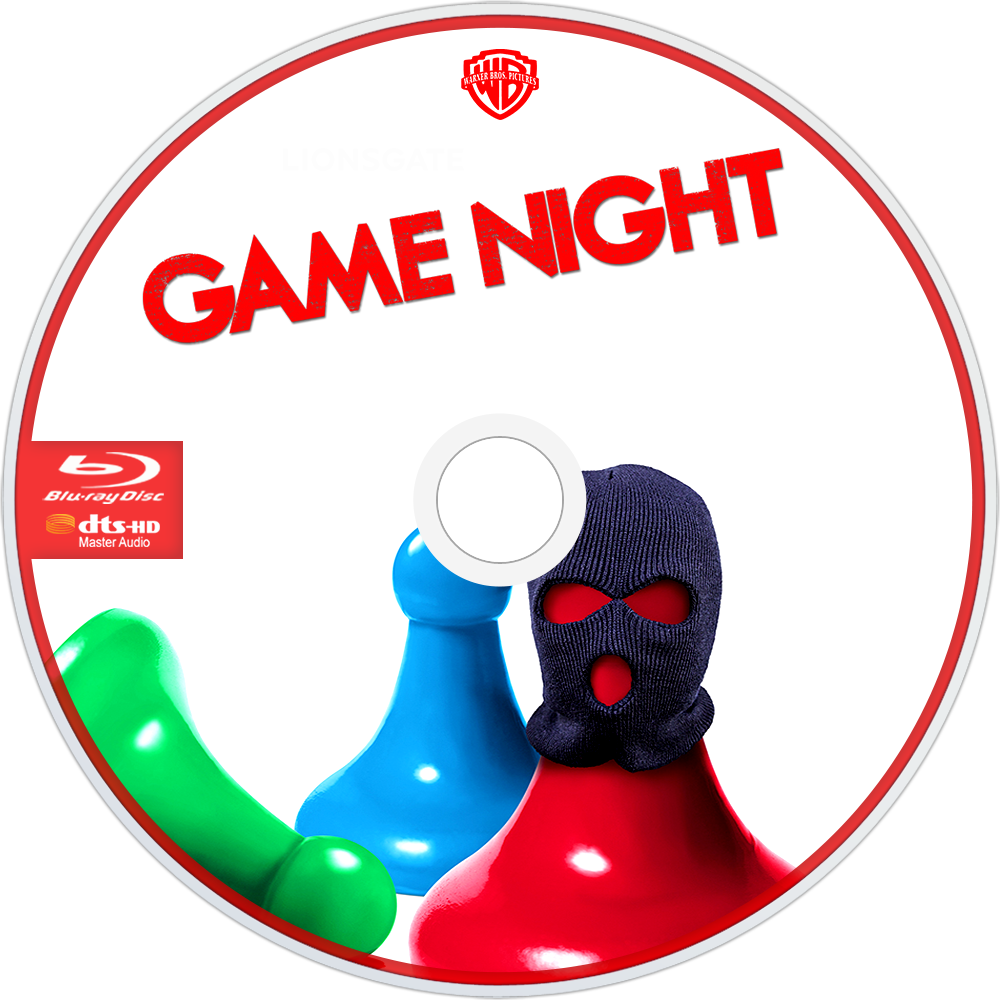 Game Night Bluray Disc Image (1000x1000), Png Download