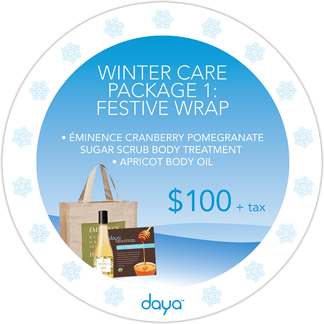 Daya Circle Winter Care Packages Fb (660x660), Png Download