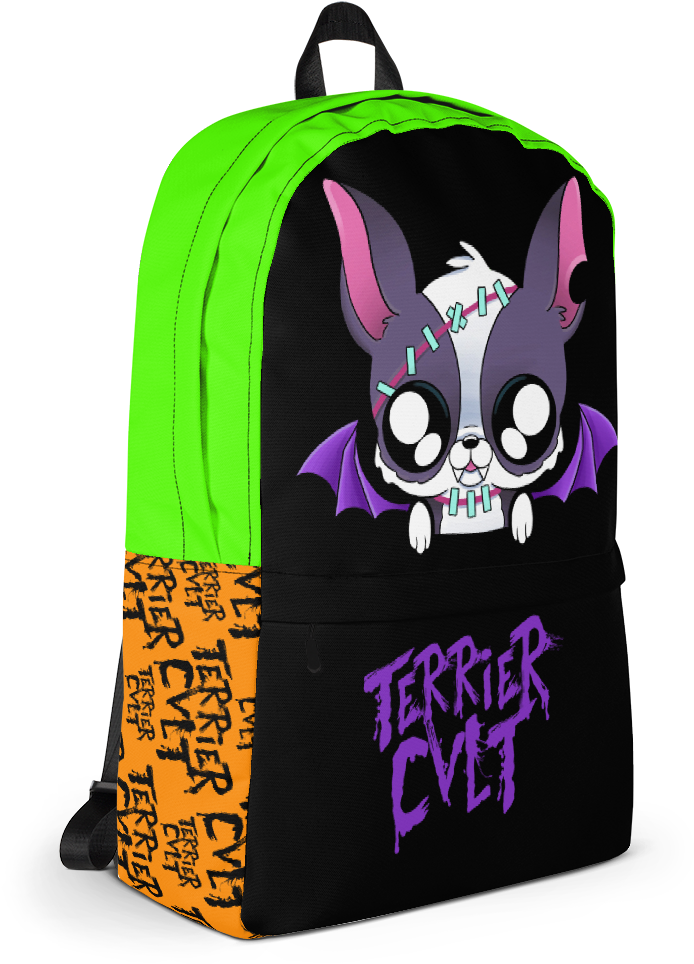 Spoopy Cvlt Backpack (1000x1000), Png Download