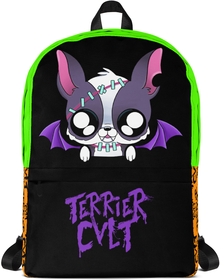 Spoopy Cvlt Backpack (1000x1000), Png Download