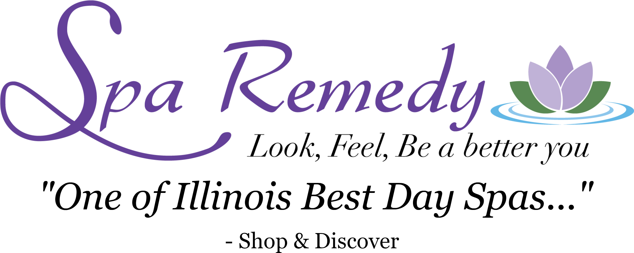 Spa Remedy Logo (2400x1200), Png Download