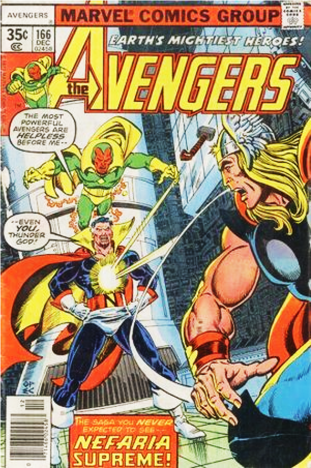 Купете Comics 1977-12 The Avengers (950x950), Png Download