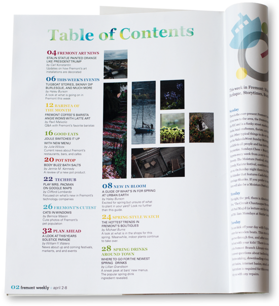 Fremontweeklycontents (1000x678), Png Download