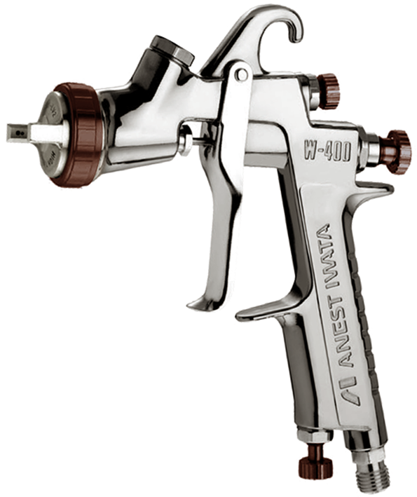 Iwata W400 Bell Aria Spray Gun Head Only (720x720), Png Download