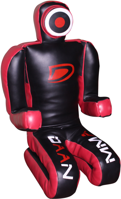Grappling Dummy With Leather Material Martial Arts (683x1024), Png Download