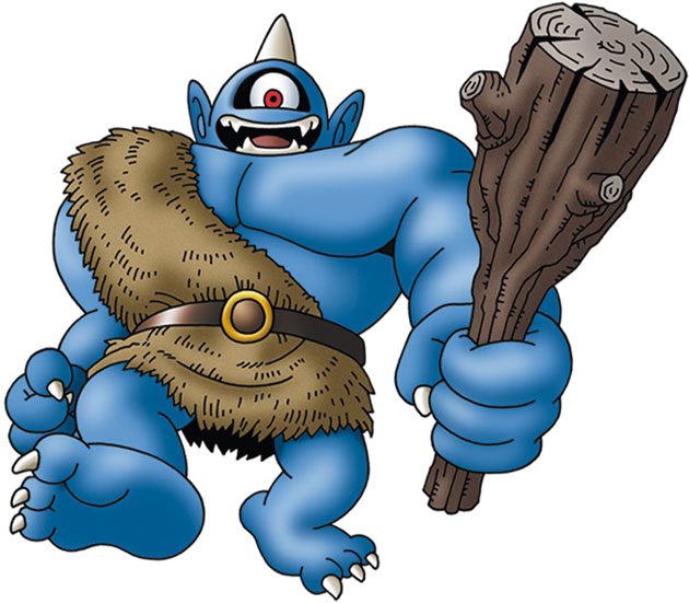 I Love How In Dq11, The Cyclops Head Will Follow You (660x600), Png Download