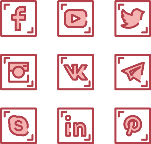 Social Media (600x564), Png Download