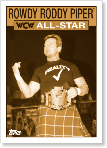 Rowdy Roddy Piper 2016 Wwe Heritage Wcw Nwo All Stars (700x700), Png Download