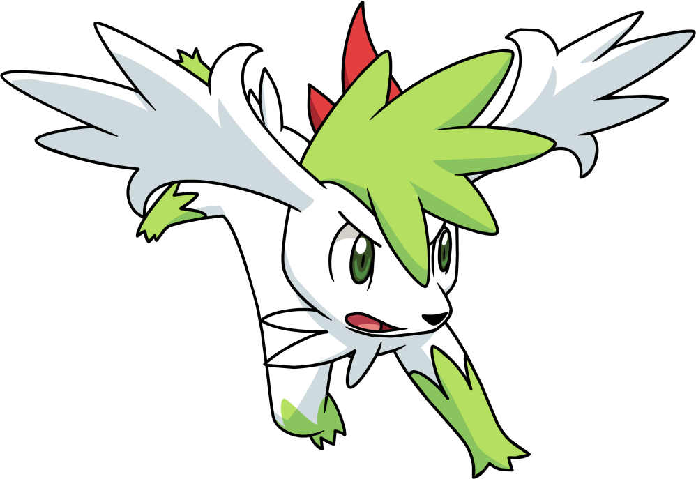 Sky Shaymin Dp4 (998x687), Png Download