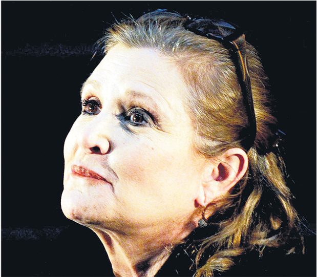 Carrie Fisher - (960x540), Png Download