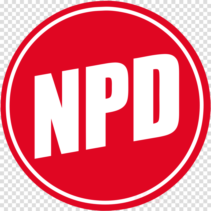 Npd Logo Clipart National Democratic Party Of Germany (900x900), Png Download