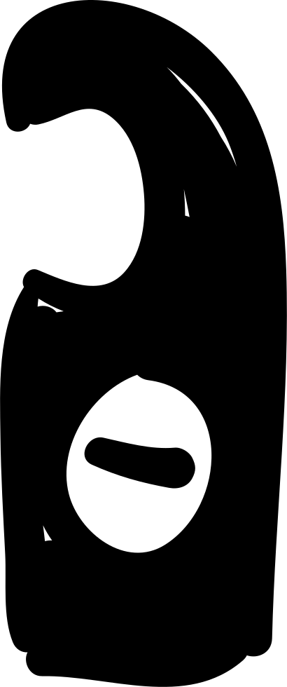 Hotel Door Hanger Comments (410x980), Png Download