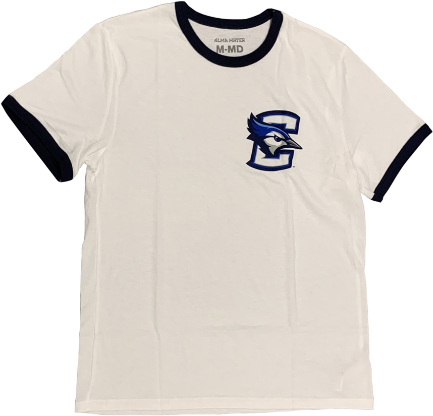 Creighton University Bluejays Men's Ringer Tee (900x900), Png Download