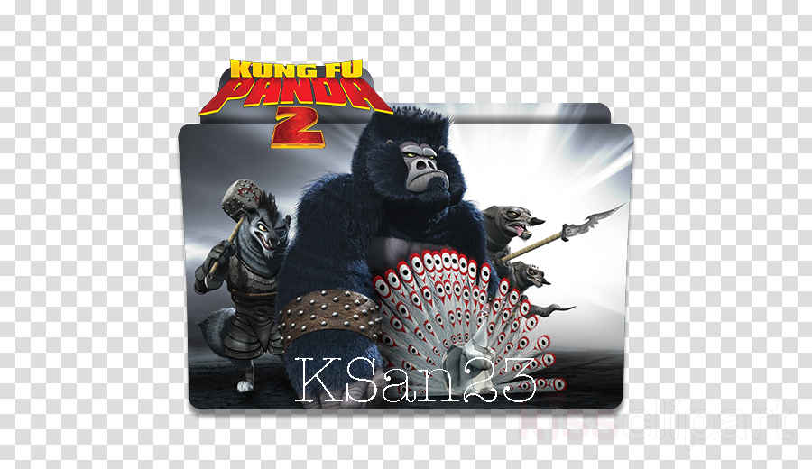Kung Fu Panda 2 Gorilla Clipart Po Paramount Pictures (900x520), Png Download