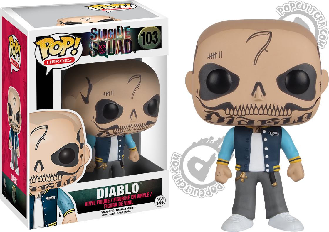 El Diablo Pop Vinyl Figure (1120x791), Png Download