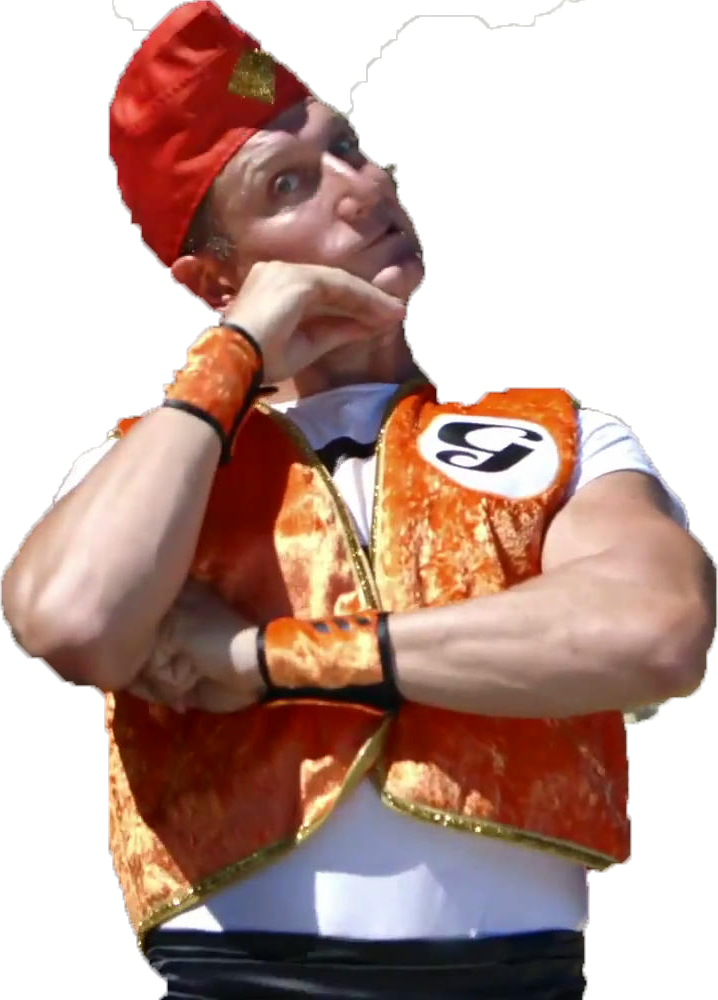 Gino The Genie (718x1000), Png Download