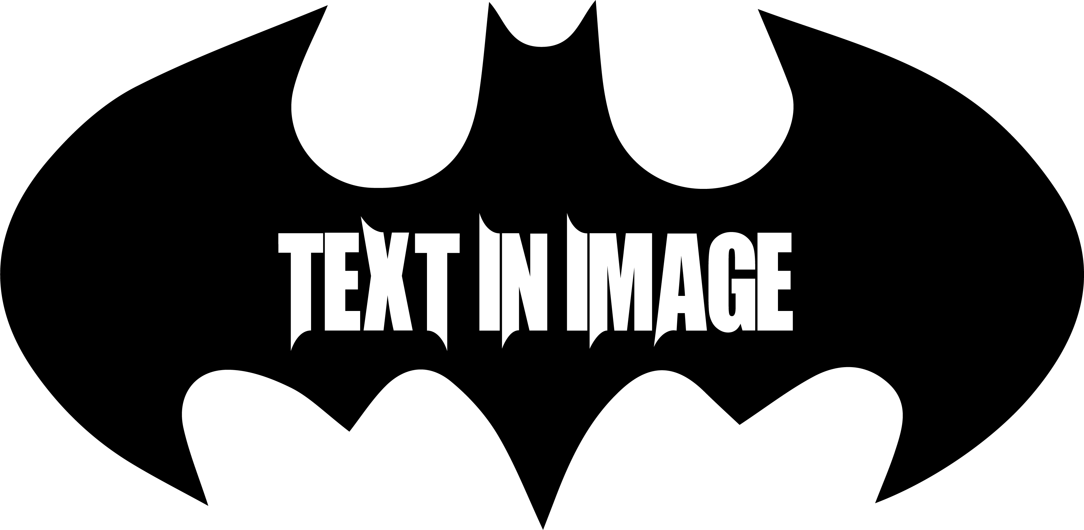 Put Text On An Image Or Shape (3666x1793), Png Download