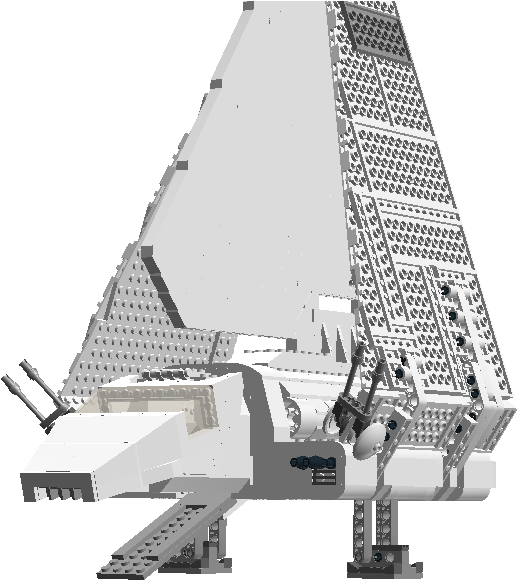 1129 - 150702 - 201218 Imperialshuttle3 (1122x603), Png Download