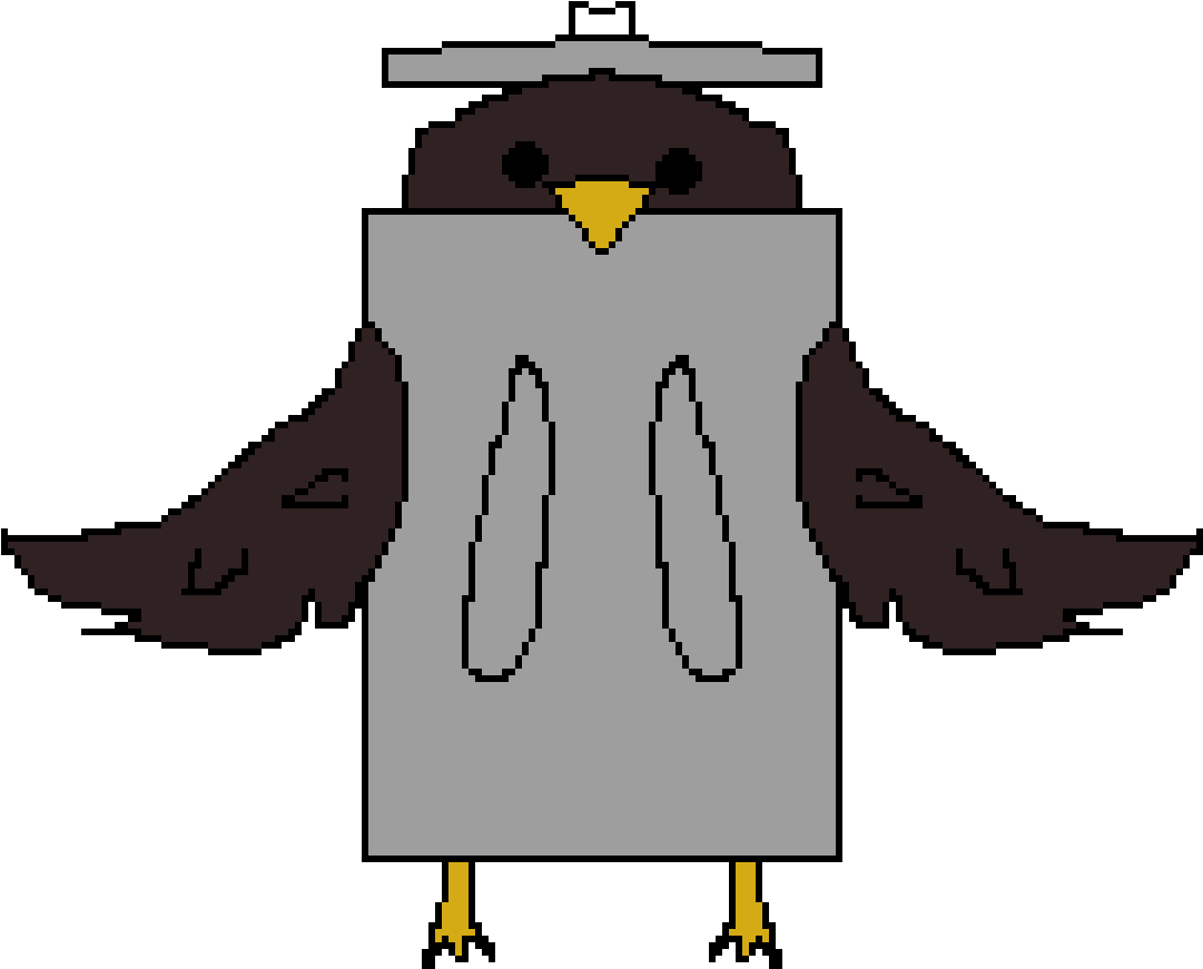 Trash Birb (600x600), Png Download