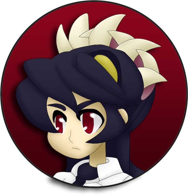 Home / Pin Back Buttons / Skullgirls / Filia Pin Back (771x900), Png Download
