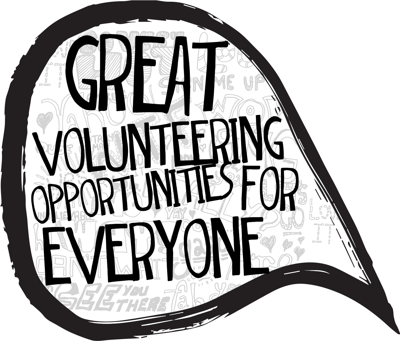 Volunteer Wordfest Join Our (1440x1233), Png Download