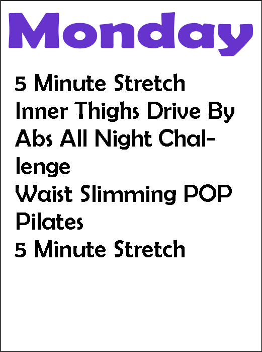 Healthandfitness Fitblr Eleanor Calder Workout Plan (521x699), Png Download