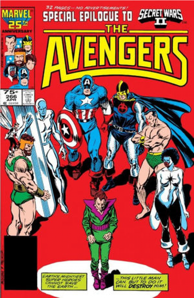 Купете Comics 1986-04 The Avengers (950x950), Png Download